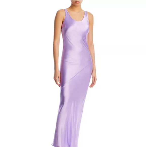 Line & Dot - Adelyn Sleeveless Bias Cut Dress - Picture 1 of 10